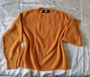 Mustard Yellow Knit Sweater
