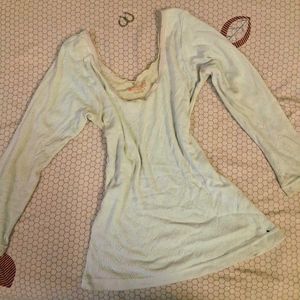 Long Sleeve Scoop Neck Top