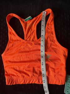 Beverly Hills Polo Club Orange Sports Bra