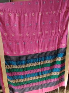 Vibrant  Handloom Saree