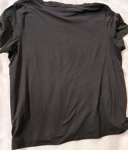 3xl Black Dandelion Graphic T-Shirt