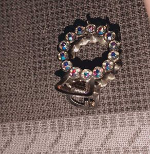 Sparkling Rhinestone Hair Claw Clip