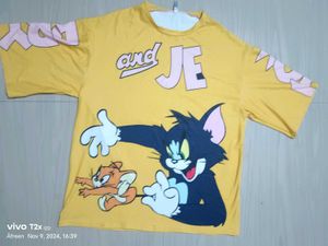 Tom and Jerry Yellow T-Shirt