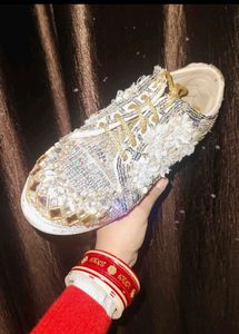 Designer Embellished Sneakers 😍