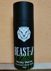 BEAST-X Musky Macho Deodrant Body Spray Men