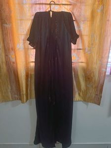 Price drop- Elegant Black Nightgown