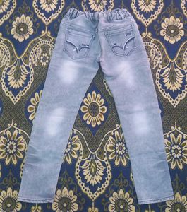 Boys' Stylish Light Wash Jeans