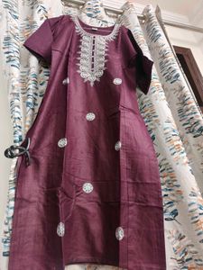 Elegant Embroidered Kurta