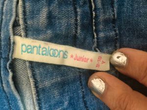 Pantaloons Denim Dangree skirt for 5-7 years
