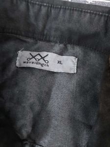 Men's Black Western Shirt