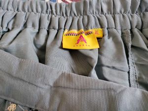 Ateesa Grey Skirt With Sequence Work