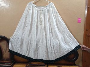 Elegant Handcrafted Ethnic Set–Tunic &amp; Skirt Combo