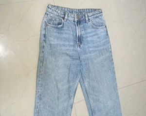 blue denim jeans