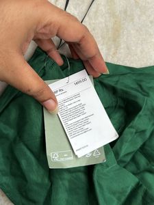 H&amp;M Draped Halterneck Top