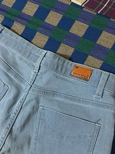 Light Blue Wide Leg Jeans