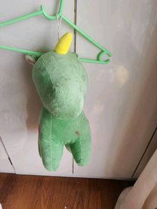 Green Unicorn Plush Toy