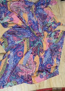 Colouful Wrap plazzo