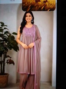 Elegant Embroidered Kurta Set with Dupatta all siz