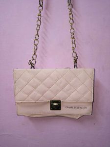 Quilted Pink Handbag
