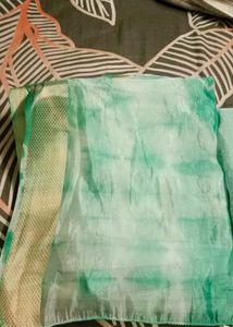 combo saree with blouse