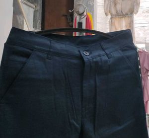Dark Blue Straight Leg Jeans