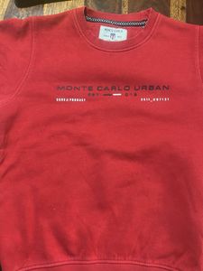 Monte Carlo Red Urban Sweatshirt