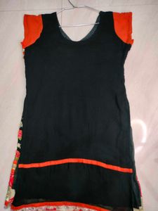 XXL Size Partywear Sequence Embroidery Kurta
