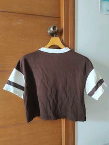 Retro Colorado Cropped Top 🤎