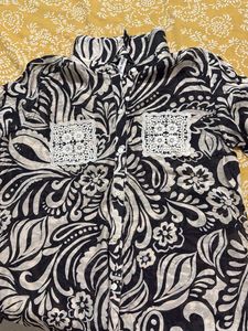 Bohemian Floral Print Shirt