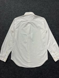 Classic White Button-Down Shirt