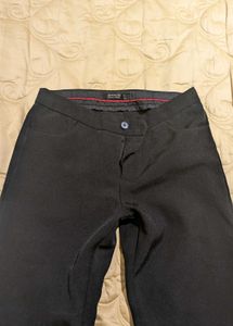 Classic Black Boiurcut Trousers