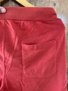 Mast &amp; Harbour Men Rust Red Regular Fit Shorts