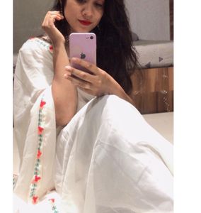 Bargain &amp; Buy Designer Off White Saree