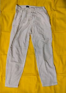Indya White Palazzo Pants