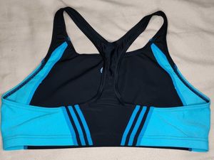 Adidas Sports Bra - Black &amp; Blue