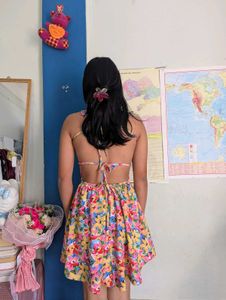 summer floral dress