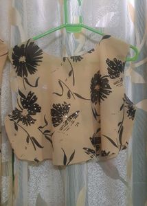 FREE Baniyan With Floral Print Matching Set.