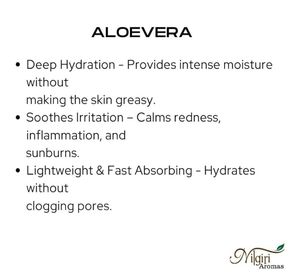 Nilgiri Aromas Aloe Vera Gel