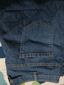 Blue Denim Jeans With Top