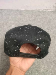 Superman Snapback Hat with metal logo