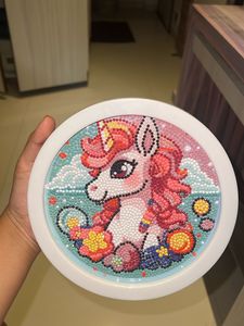 Sparkling Unicorn Diamond Art