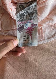 Soft peach tee shirt