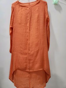 Beautiful Indo Western Kurti Get Free Pink Top