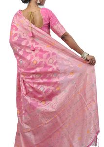New Banarasi Soft Cotton Linen Saree