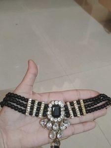 Elegant Black &amp; White Jewelery Set