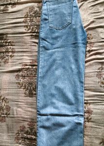 Light Wash Wide Leg Jeans