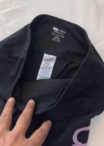 Calvin Klein Black Logo Leggings