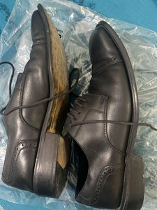 Men's Black Leather Formal Shoes