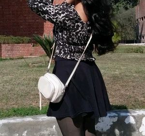 Black skirt