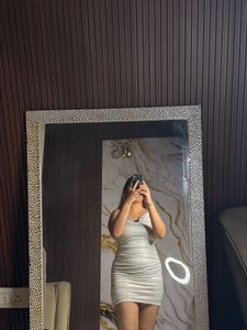 Chic Ruched Mini Dress
